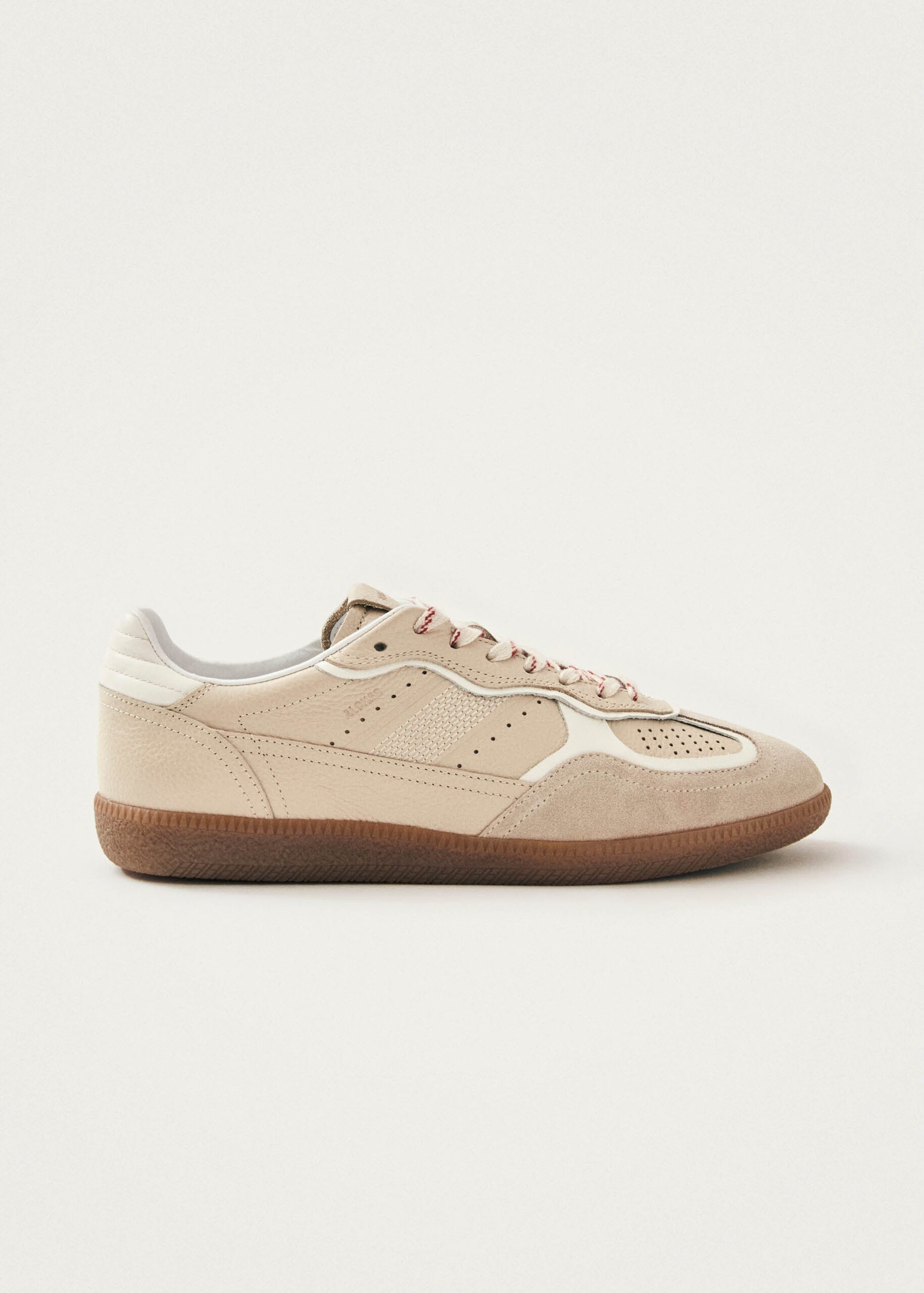 Tb.490-Rife-Grain-Cream-Leather-Sneakers-1