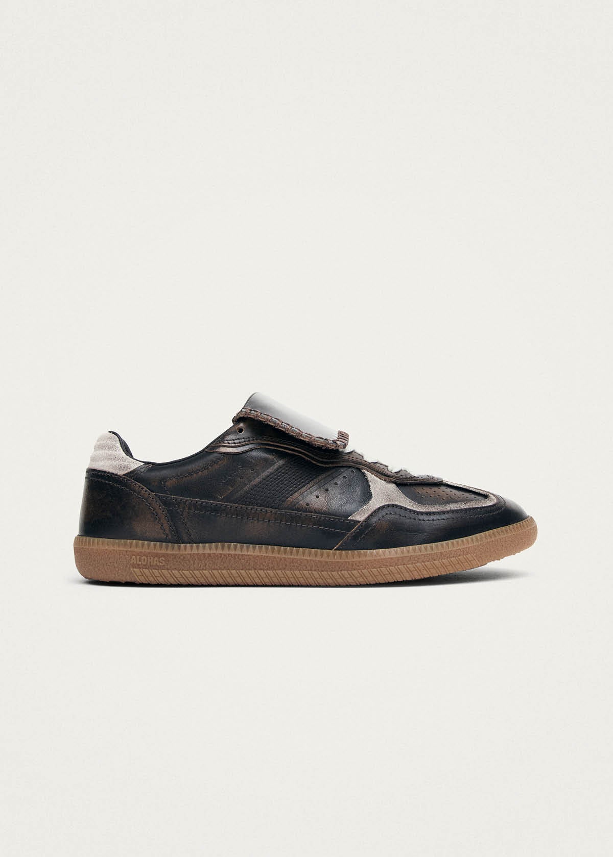 tb-490-club-vinyl-vintage-effect-brown-leather-sneakers-7